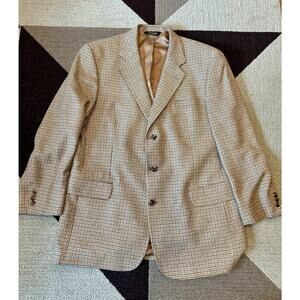 Joseph Banks men’s tweed linen silk wall‎ sportcoat/blazer size 43R